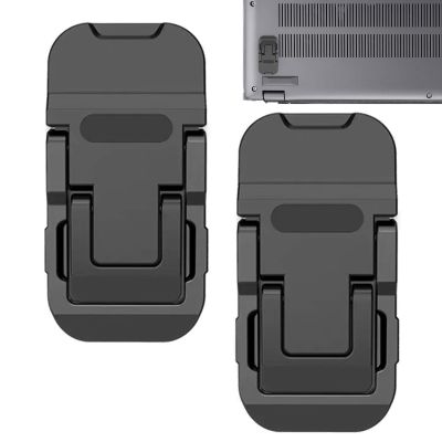 2-Pack Portable Adjustable Laptop and Keyboard Risers