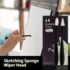 Sketch Wiper Set with 20 Sponge Heads view 2