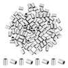 UNICRAFTALE Approx. 100pcs 304 Stainless Steel Tube Beads, 3mm Diameter x 4mm, for DIY Jewelry Making view 1