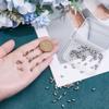 UNICRAFTALE Approx. 100pcs 304 Stainless Steel Tube Beads, 3mm Diameter x 4mm, for DIY Jewelry Making view 2