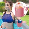 Jubilofex Floating Pool Drink Holder with Cup Tray view 2