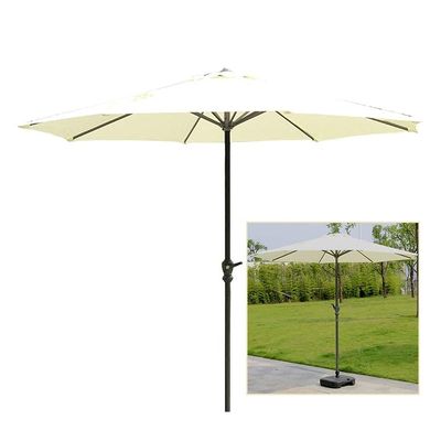 9-Ft Patio Umbrella with Crank, Green