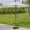 9-Ft Patio Umbrella with Crank, Green view 2