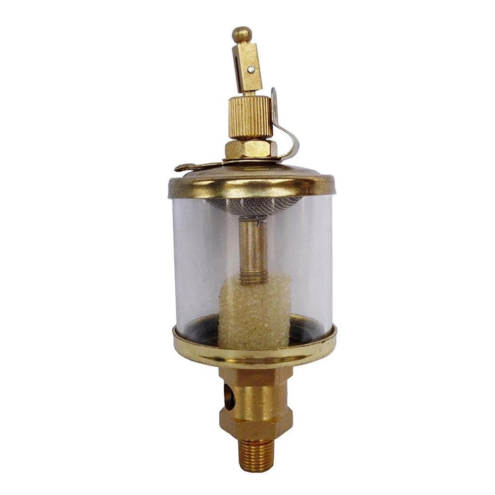 MDBJTCYZN 3/8" BSPP Male Thread Copper-Plated Cup Sight Gravity 400 mL