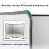 ZGYOZMNG Foldable Stainless Steel Stove Splash Guard, 50 x 80 x 45 cm view 2