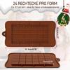 4-Pack Silicone Chocolate Molds view 2