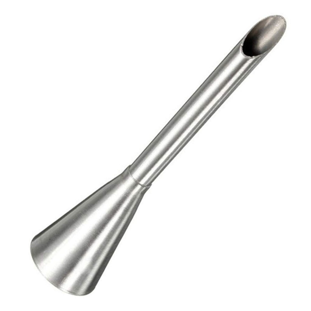 Piping Tips for Icing, Long, Stainless Steel, for Decorating