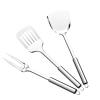Stainless Steel Spatula Set, 3 Pieces view 1