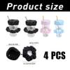 4-Pack Drink Cover Scrunchies view 2