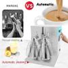 Commercial Milk Tea Shaker with Dual-Cup Frame and Cocktail Function, Adjustable Milkshake Mixer, 1–120 sec, 400 rpm view 2