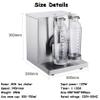 Commercial Milk Tea Shaker with Dual-Cup Frame and Cocktail Function, Adjustable Milkshake Mixer, 1–120 sec, 400 rpm view 4