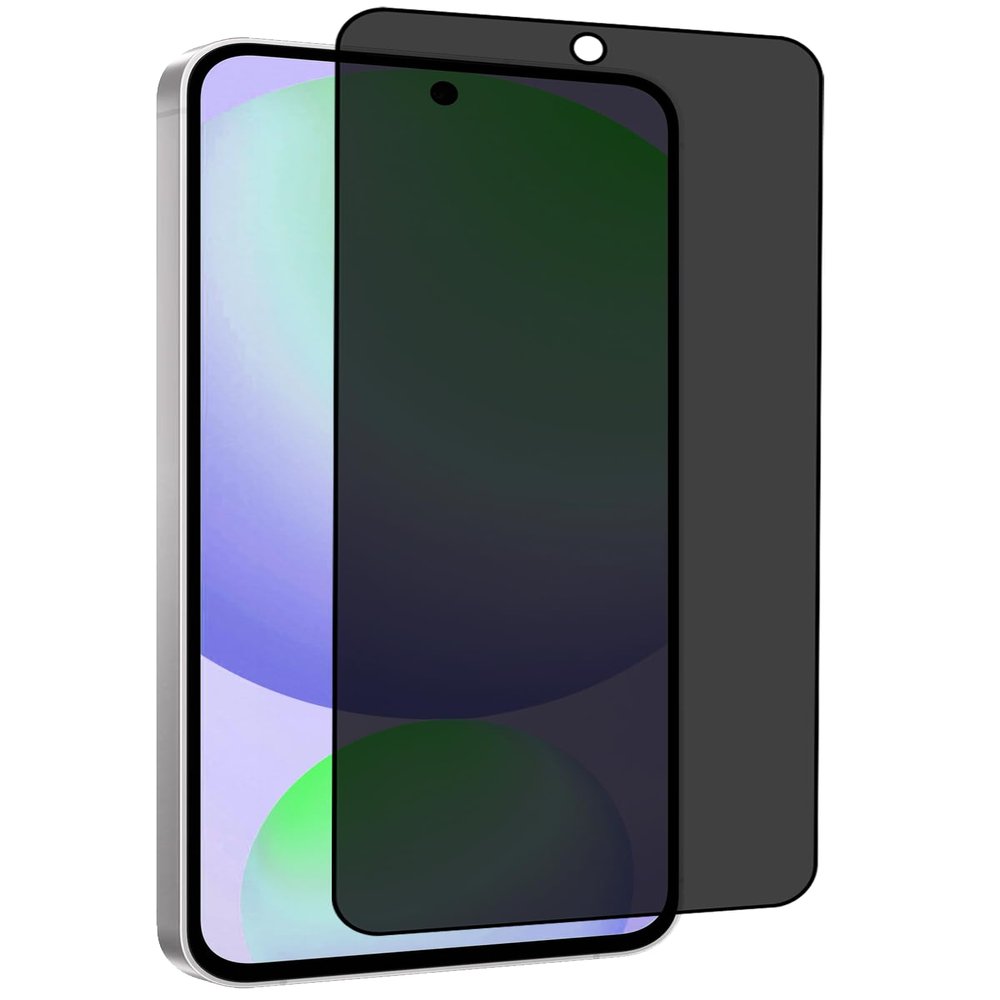 BTH Tempered Glass Screen Protector for Samsung Galaxy S24 FE, Privacy Anti-Spy, 9H, Case-Friendly