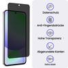 BTH Tempered Glass Screen Protector for Samsung Galaxy S24 FE, Privacy Anti-Spy, 9H, Case-Friendly view 3