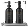 Luxspire 17 oz Glass Soap Dispenser Set, 2-Pack view 1