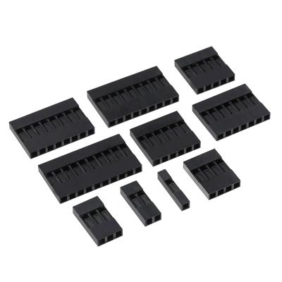 2.54 mm Plastic Connector Housing, 1P–10P, 10 pcs (9P)