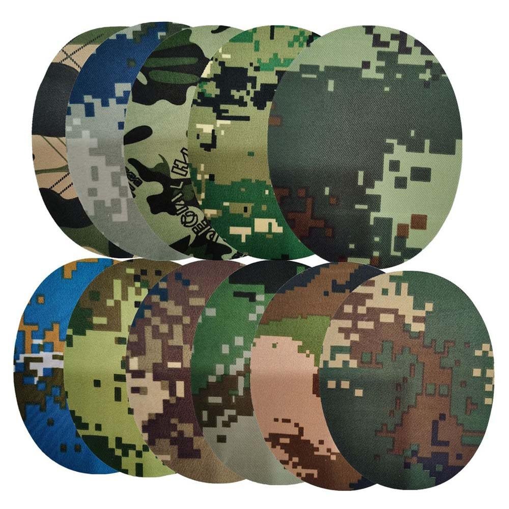 Wouueso 11Pcs Camouflage Iron-On Patches