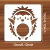 Ymapinc 12-Piece Cute Animal Painting Stencils view 2