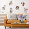 Ymapinc 12-Piece Cute Animal Painting Stencils view 4