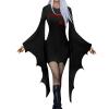 Generic Halloween Women's Costume Dress with Vampire Costume, Stethoscope, Devil and Gothic Cape, Black, M view 1