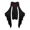 Generic Halloween Women's Costume Dress with Vampire Costume, Stethoscope, Devil and Gothic Cape, Black, M view 2