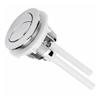 Dual-Flush Toilet Cistern Push Button, 38 mm Round Valve for Bathroom Cisterns, Water-Saving, 1 Pc. view 3