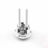 Dual-Flush Toilet Cistern Push Button, 38 mm Round Valve for Bathroom Cisterns, Water-Saving, 1 Pc. view 4