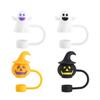 Ghost Straw Covers - Reusable Halloween Straws view 1