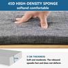Bench Cushion, Washable Removable Garden Bench Pad, Gray, 160 x 60 x 5 cm view 4