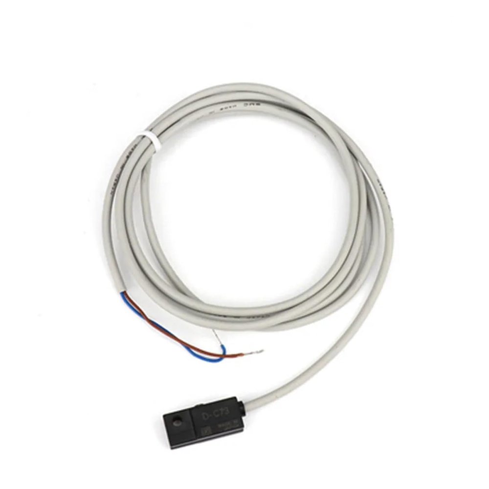 ANTJWXYQ 5-Pack D-C73 DC/AC 5–120 V 10 W Reed Switches, Wired Magnetic Sensor Switches