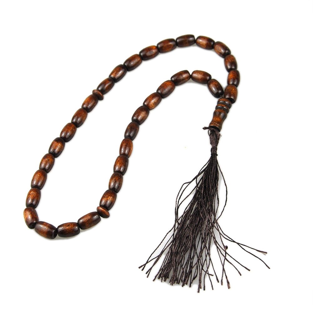 alloneslife Stylish Handmade 33 Bead Sandalwood Tasbih Set