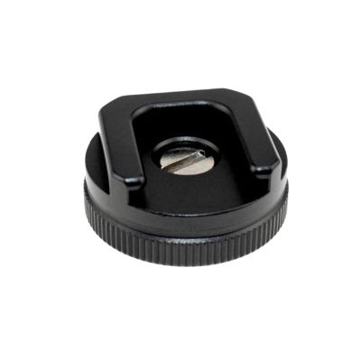 Hkfgdjdl DSLR Camera Rig Hot Shoe Mount with 6.35 mm Tripod Screw Adapter