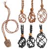 Qulkws 6-Piece Fishnet Stone Necklace Cord view 1