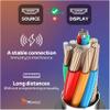 Reagle 10 m HDMI 2.1 Fiber Optic Cable, 8K 60Hz, 4K 120Hz, 48Gbps AOC, Dynamic HDR, eARC, Dolby Atmos, VRR, ALLM for TV, Monitor, Projector, PS5, Xbox and PC view 3