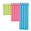 Food Clip Freshness Seal Clips | Colorful Bag Sealing Clip Set | 12 Reusable Snack Closures in Various Sizes | Airtight Closure Clips for Kitchen Bags view 1