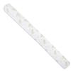 Leanbe Bed Bolster, 150–400 cm, Soft Bed Roll and Side-Sleeper Pillow, Cotton Floral Pattern, White-Yellow (200 cm) view 2