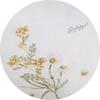 Leanbe Bed Bolster, 150–400 cm, Soft Bed Roll and Side-Sleeper Pillow, Cotton Floral Pattern, White-Yellow (200 cm) view 4