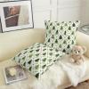 Wnoesat Christmas Tree Pillow Covers, 18 x 18 in, Sage Green Farmhouse Print, 2-Pack view 3
