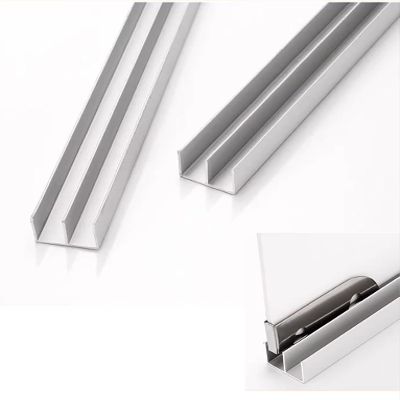 Aluminum Alloy Double-Track Sliding Door Hardware Set