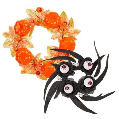 Halloween Wreath for Front Door