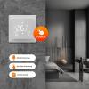 Electric Underfloor Heating for Tile: WARMON ULTRA 200 W/m² Dual-Conductor Heating Mat with Thermostat and Floor Sensor, Non-WiFi, White, Mat Size: 5 m view 2