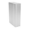 Eujgoov High-Quality Aluminum Alloy Enclosure, Electronic Housing, Sandblasted, Oxidized Silver, 68 x 145 x 250 mm view 4