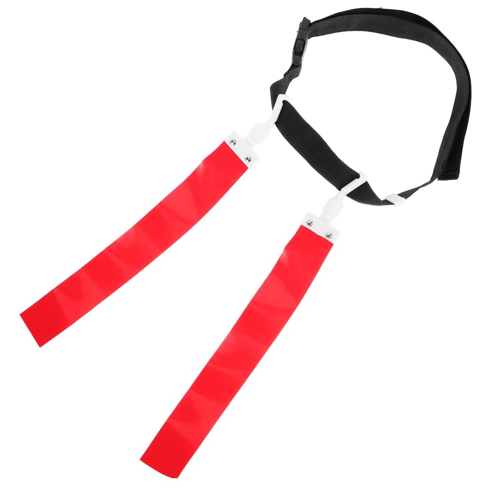 Abaodam Red Flag Football Belt, Adjustable Rugby Flags for Training