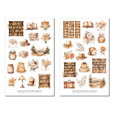 Book Sticker Set