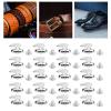 Buachois 20-Piece 12 mm Leather Rivets, Zinc Alloy Studs with 4.5 mm Cross Screws, Metal Tube Rivets for DIY Leather Repair and Decoration (Silver) view 3