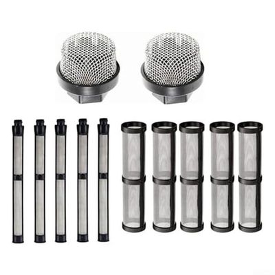 12 Essential Filters for Airless Sprayers for 390, 395, 490, 495, 5956712, Complete Set