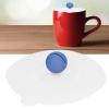 Cartoon Silicone Cup Lids, Clear view 4