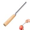 Fruit Corer, Stainless Steel with Non-Slip Wooden Handle view 1