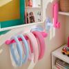 Generic Hair Clip Holder for Girls - Wall-Mounted Hair Accessory Display Stand view 3