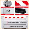 Flood Protection Barrier L 160 cm x H 80 cm, Aluminum Flood Wall for Basement Windows and Doors, Mobile TR Barrier, Easy to Install and Remove view 2