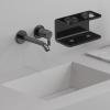 Bathroom Toothbrush Holder | Wall-Mounted Holder for Electric Toothbrushes - Drill-Free Acrylic Storage Stand view 3